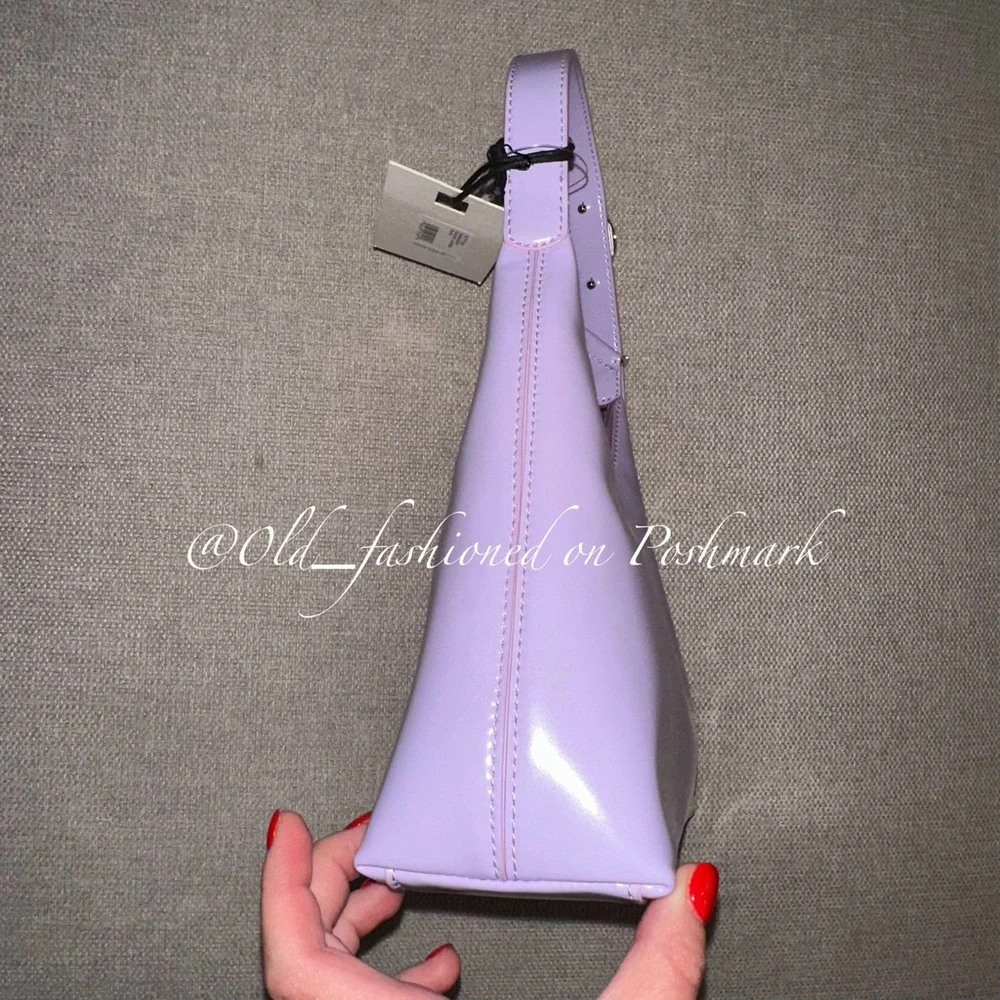 STAUD Scotty Leather Bag - Lavender
